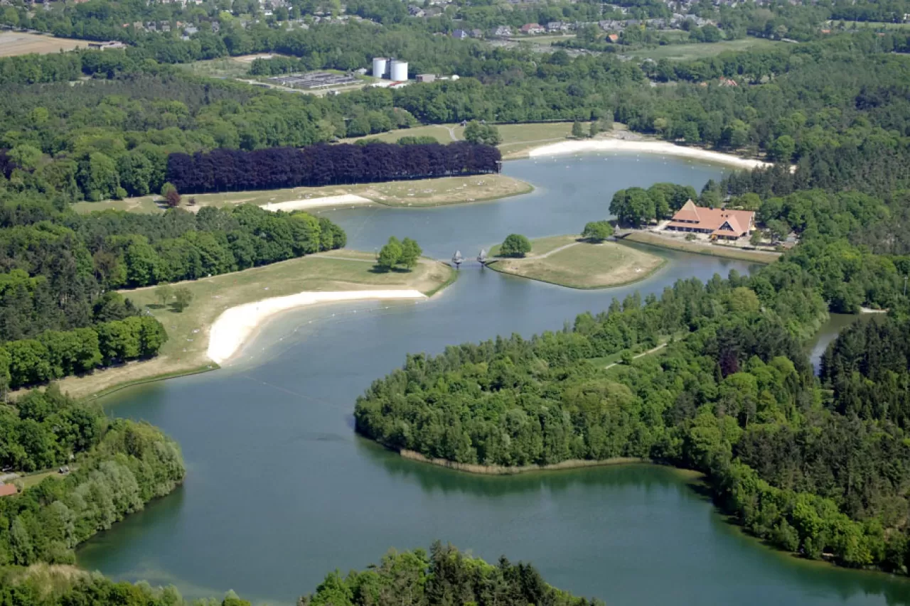 Luchtfoto het hulsbeek