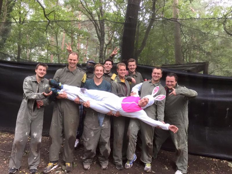 Paintball en avatarz vrijgezellenfeest