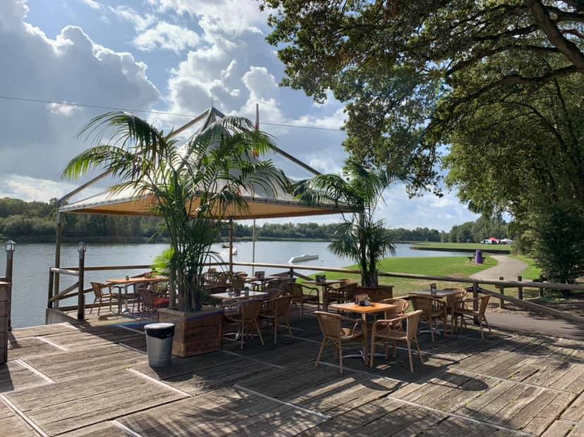 Terras van waterski twente